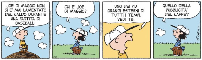 Peanuts 2025 luglio 31