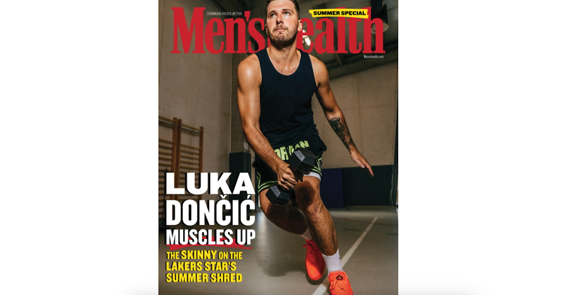 Leggi l'articolo: La copertina di “Men’s Health” con il giocatore di basket Luka Doncic, più magro e in forma