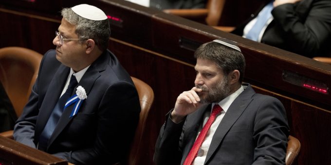 I Paesi Bassi hanno vietato l’accesso al paese a due ministri israeliani di estrema destra per le loro dichiarazioni su Gaza