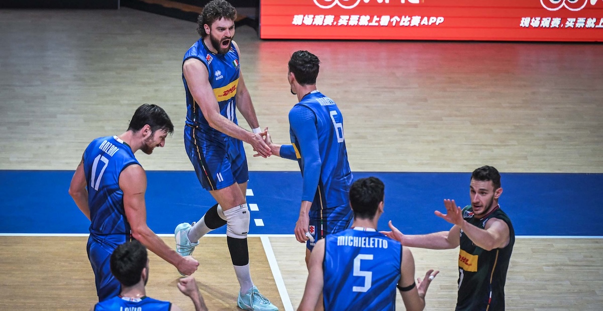 L’Italia maschile di pallavolo è in finale di Nations League per la prima volta