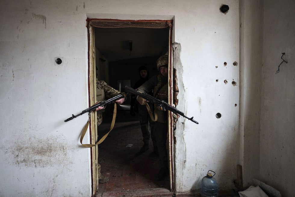 Soldati ucraini a Pokrovsk, 29 gennaio 2025