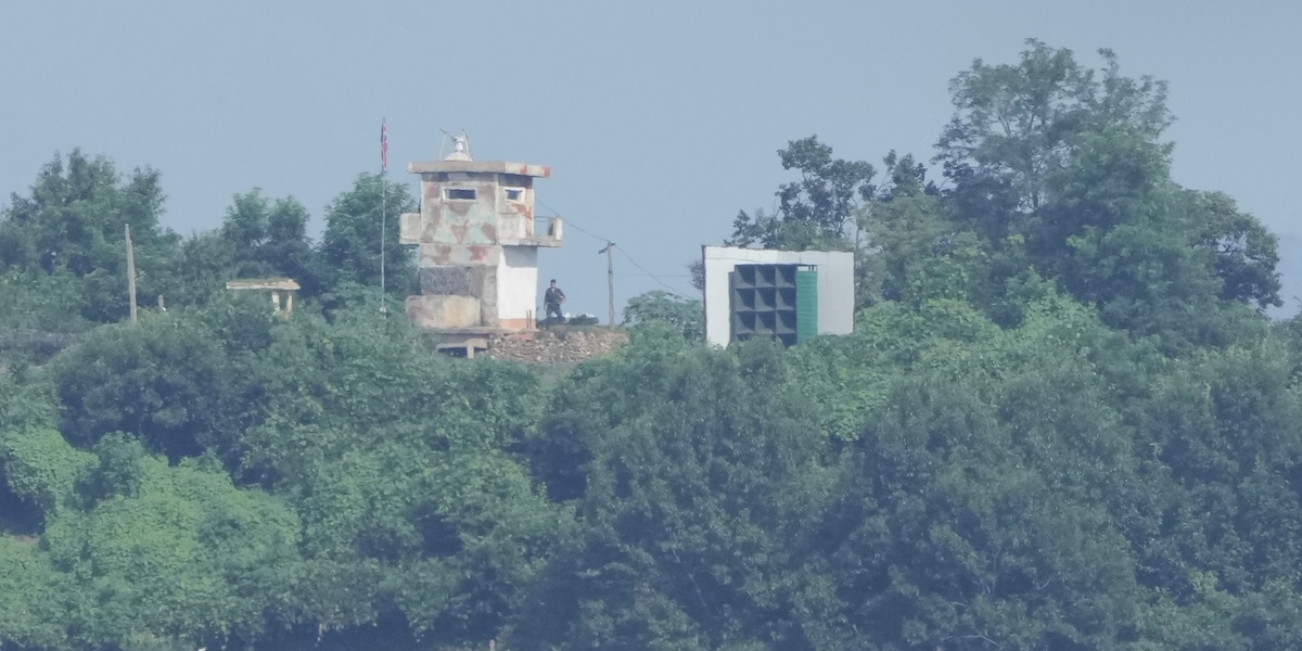 Le due Coree si sono scambiate una gentilezza al confine