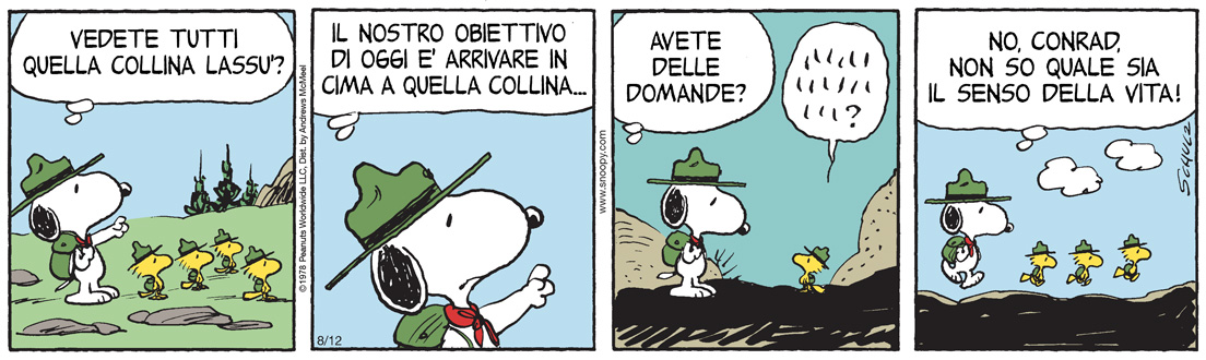 Peanuts 2025 agosto 12