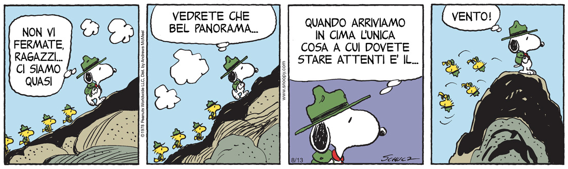 Peanuts 2025 agosto 13