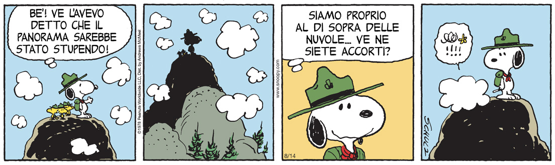 Peanuts 2025 agosto 14