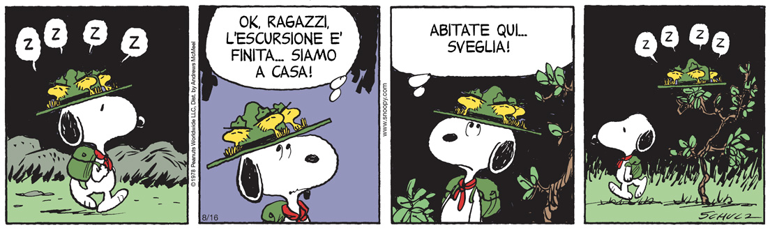 Peanuts 2025 agosto 16