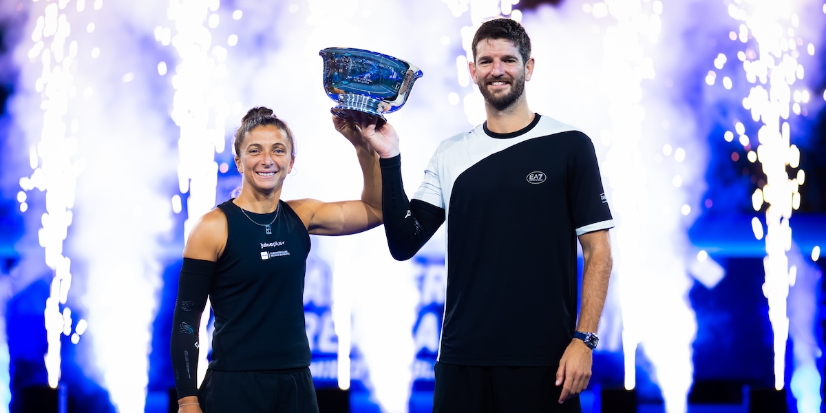 I tennisti italiani Sara Errani e Andrea Vavassori hanno vinto il nuovo e discusso torneo di doppio misto agli US Open