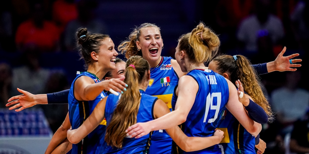 L’Italia femminile di pallavolo ha vinto contro la Slovacchia la sua prima partita dei Mondiali