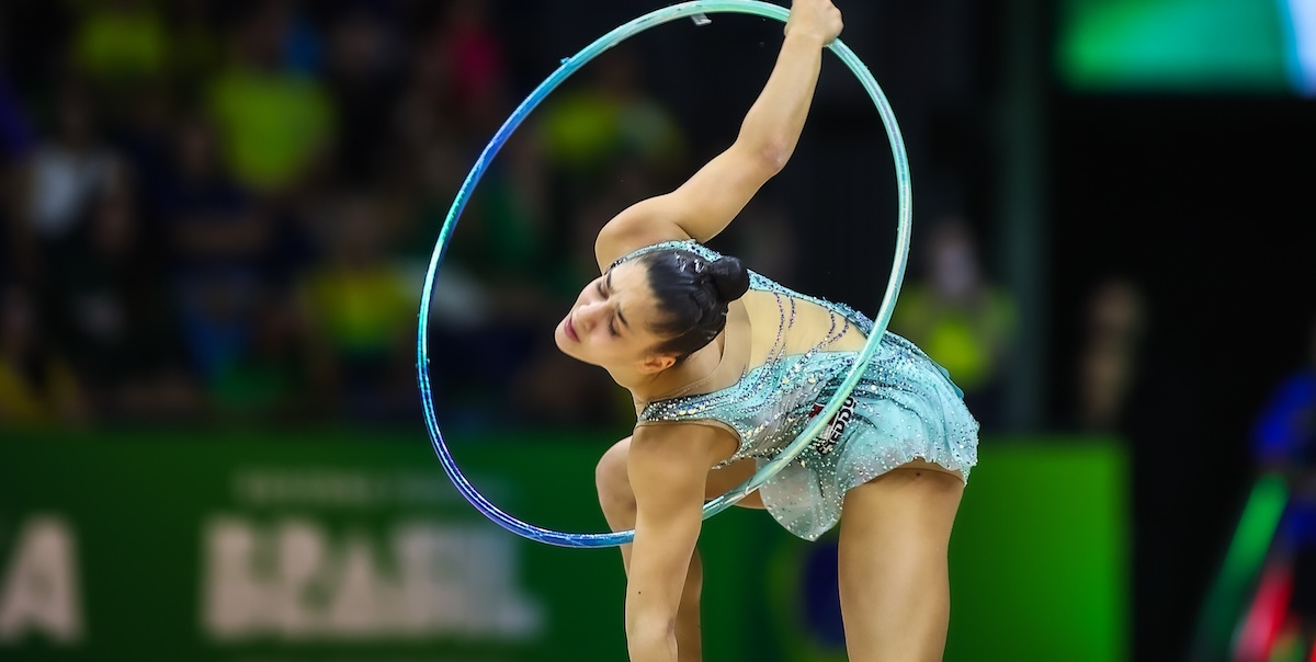 Sofia Raffaeli ha vinto la medaglia d’oro nel cerchio ai Mondiali di ginnastica ritmica
