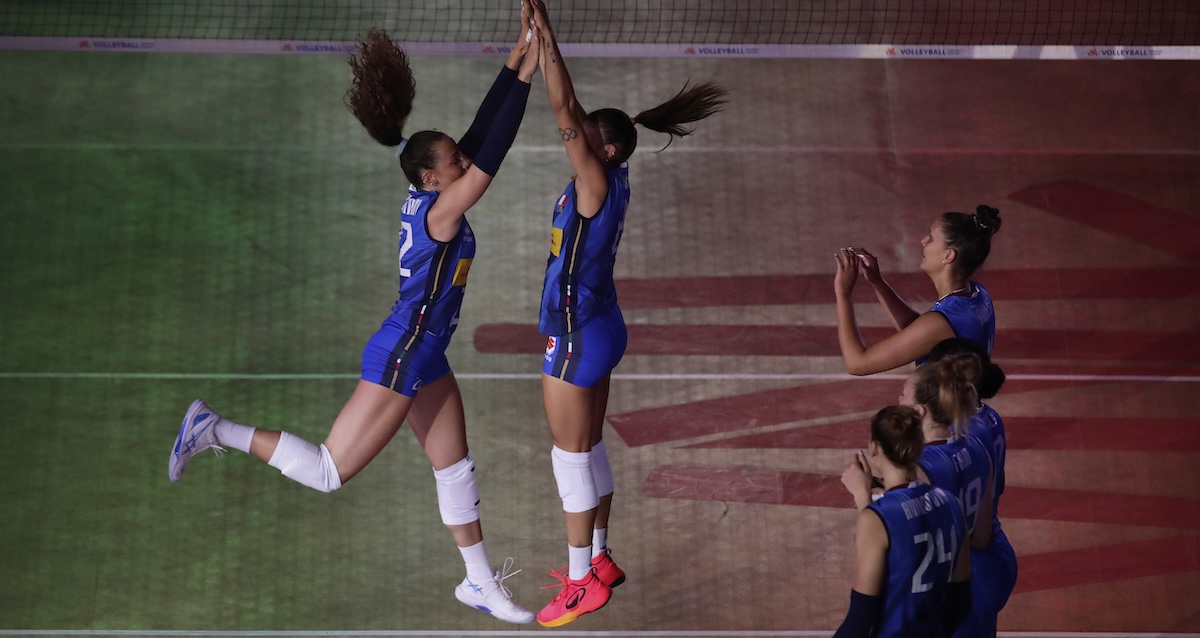 I Mondiali femminili di pallavolo sono molto italiani