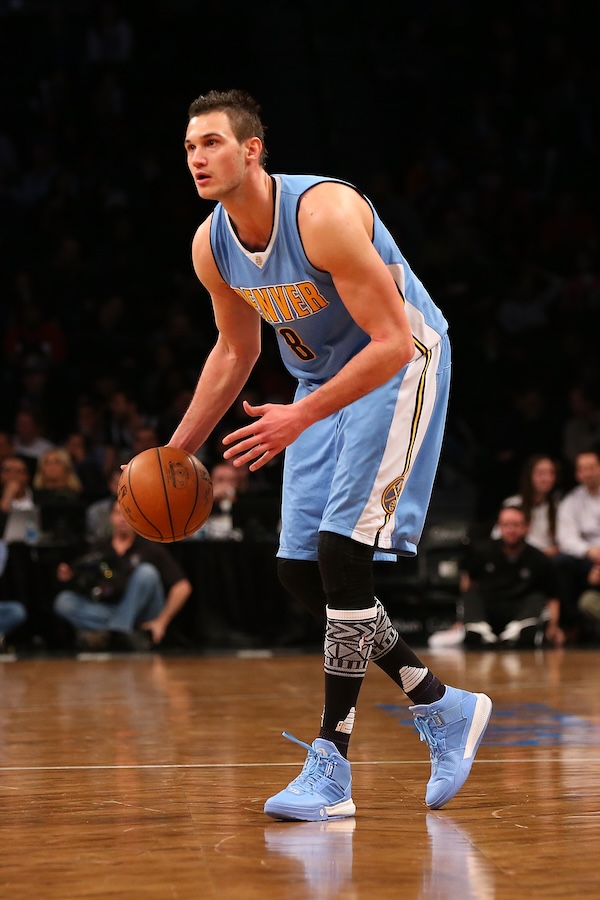 Danilo Gallinari con i Denver Nuggets nel 2016 (Mike Stobe/Getty Images)