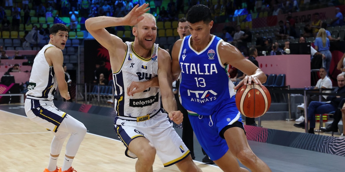 L’Italia ha battuto la Bosnia 96 a 79 agli Europei di basket: è la seconda vittoria in tre partite