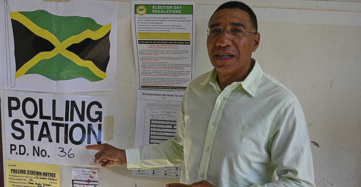 Le elezioni in Giamaica sono state vinte dal partito del primo ministro Andrew Holness, di centrodestra, che governerà per un terzo mandato