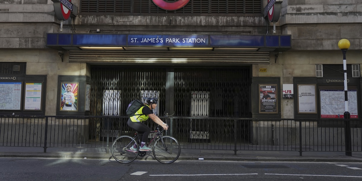 A Londra la metropolitana è bloccata per uno sciopero che durerà fino a giovedì