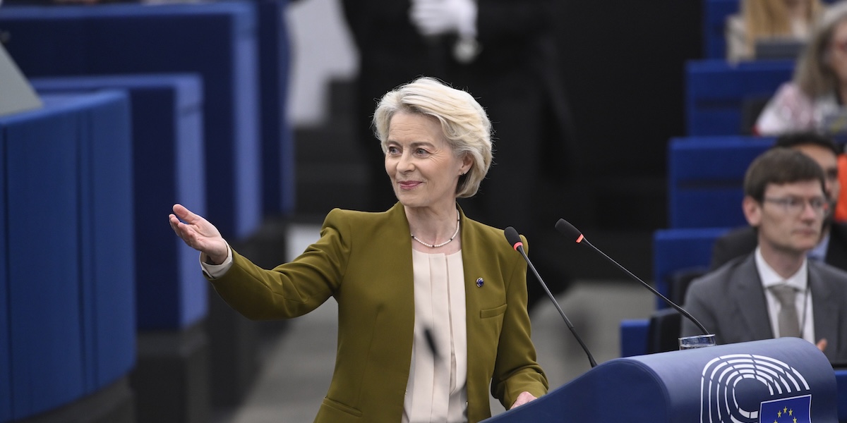 Ursula von der Leyen ha detto che la Commissione Europea proporrà sanzioni contro Israele