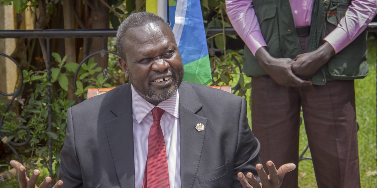 Il vicepresidente del Sud Sudan è stato accusato di omicidio, tradimento e crimini contro l’umanità