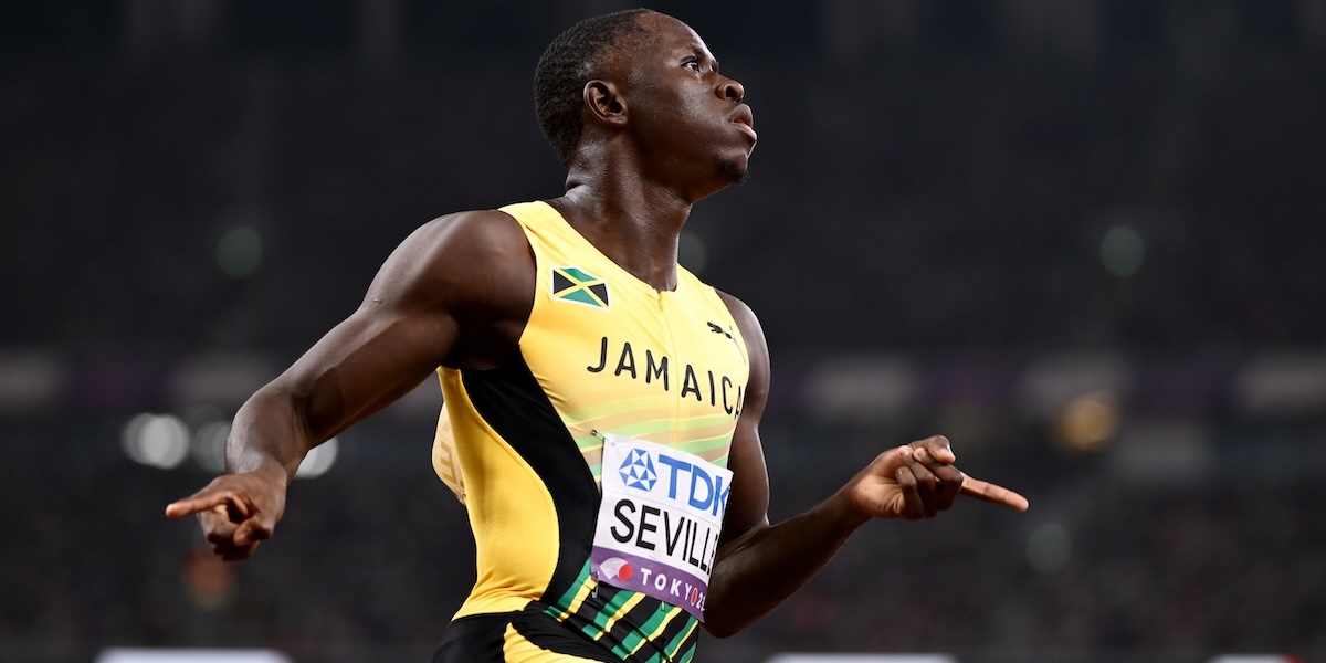 Oblique Seville ha vinto la finale maschile dei 100 metri ai Mondiali di atletica, Melissa Jefferson-Wooden quella femminile