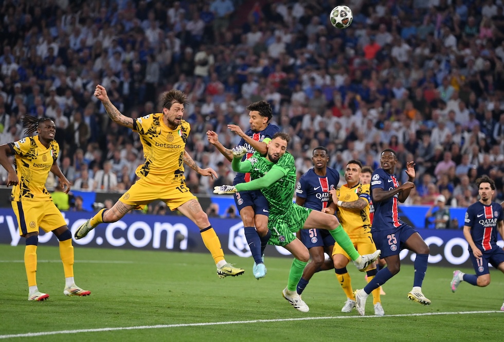 Un momento della finale tra Inter e Paris Saint Germain, 31 maggio 2025 (Justin Setterfield/Getty Images)