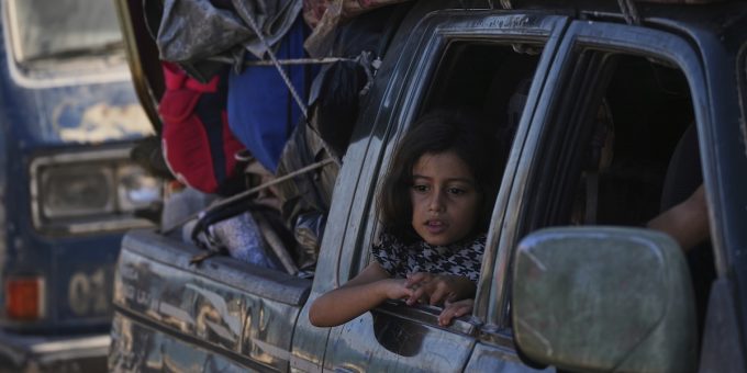 Andarsene dalla città di Gaza, di nuovo