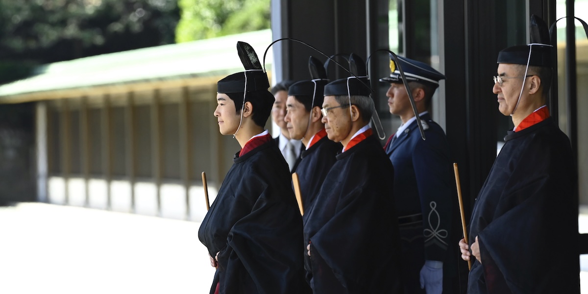 La famiglia imperiale giapponese ha un problema coi suoi maschi