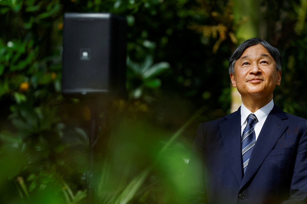 L'attuale imperatore del Giappone, Nahurito