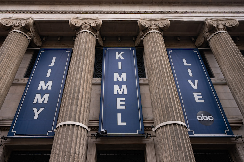 Il teatro El Capitan a Hollywood, uno dei luoghi dove si girava il Jimmy Kimmel Live! 