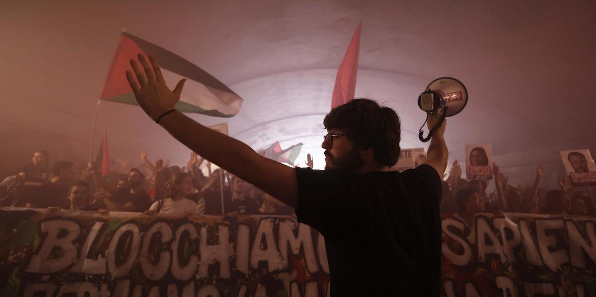 Ai cortei per la Palestina in molte città italiane hanno partecipato migliaia di persone