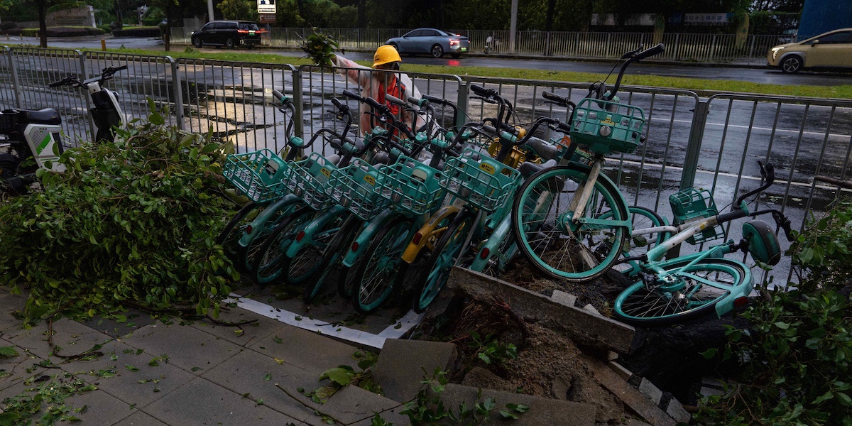 Il tifone Ragasa è arrivato nel sud della Cina