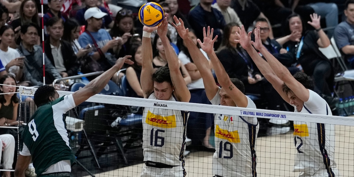 L’Italia è in finale ai Mondiali maschili di pallavolo