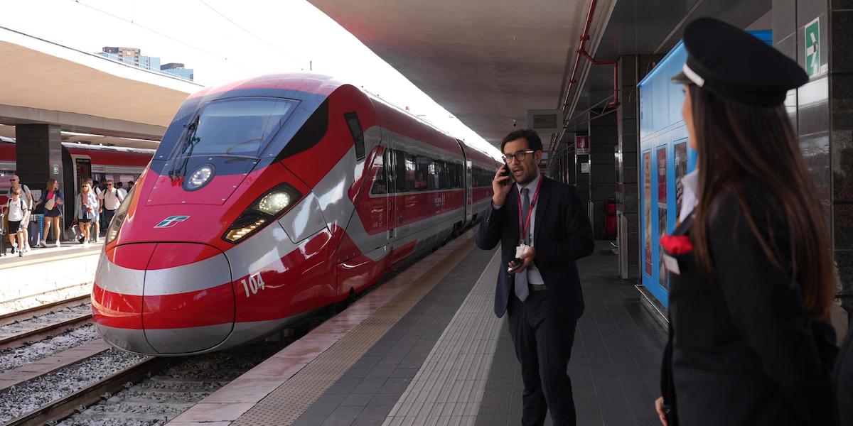 Da oggi entrano in servizio i nuovi treni Frecciarossa
