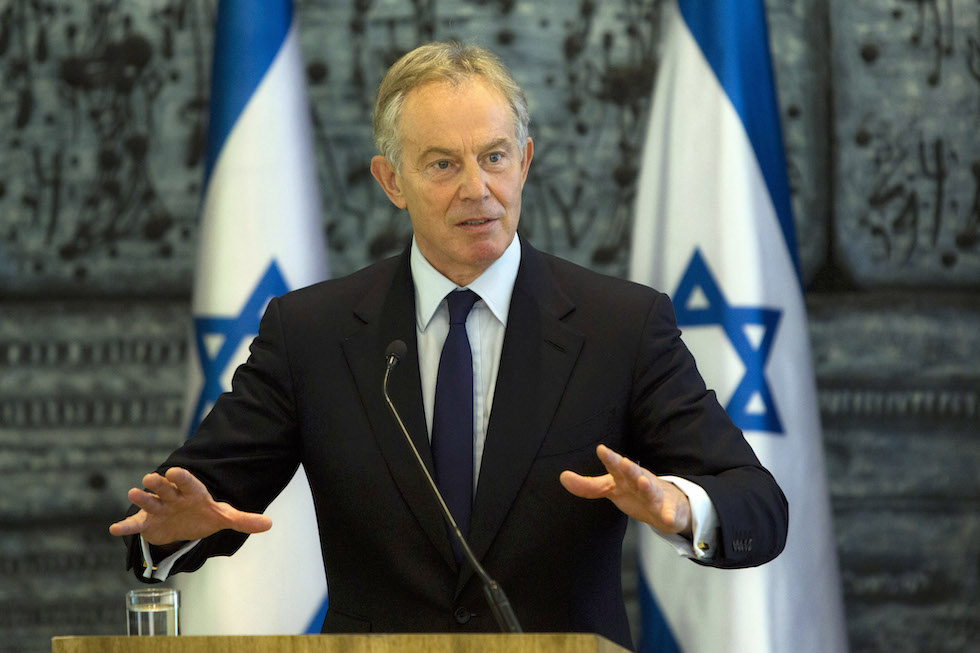 Tony Blair in Israele, 2015