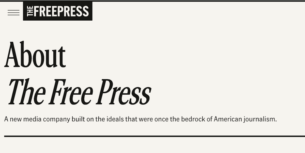 Paramount Skydance ha comprato il sito di informazione The Free Press per la cifra stimata di 150 milioni di dollari