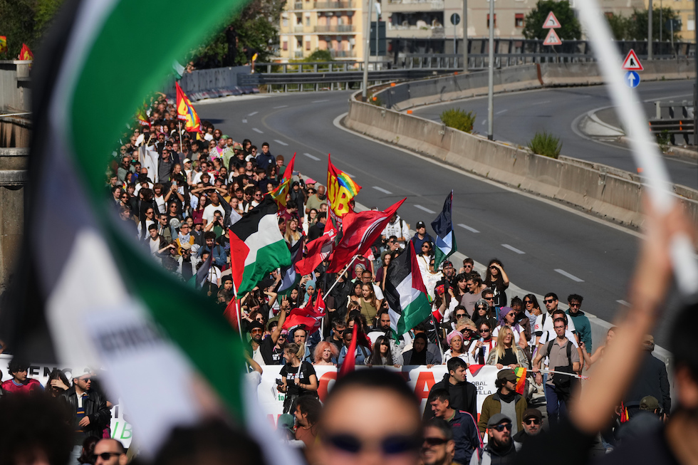 Proteste pro Palestina a Roma, 3 ottobre 2025 