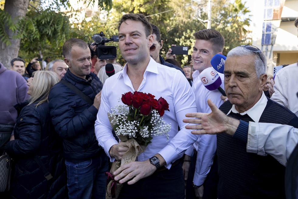 L'ex leader di Syriza, Stefanos Kasselakis, in una foto del novembre del 2024