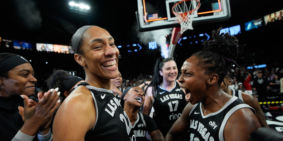 Le Las Vegas Aces hanno vinto la WNBA