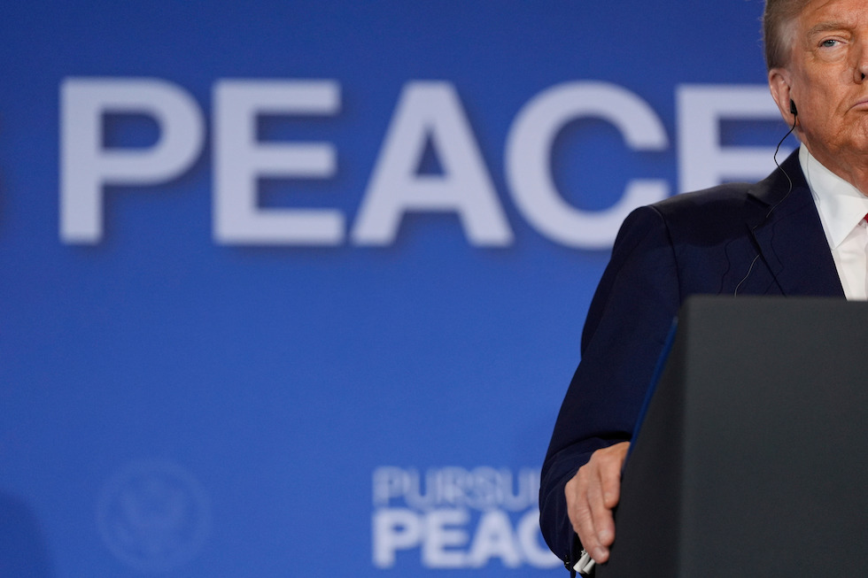 Donald Trump il 15 agosto 2025 