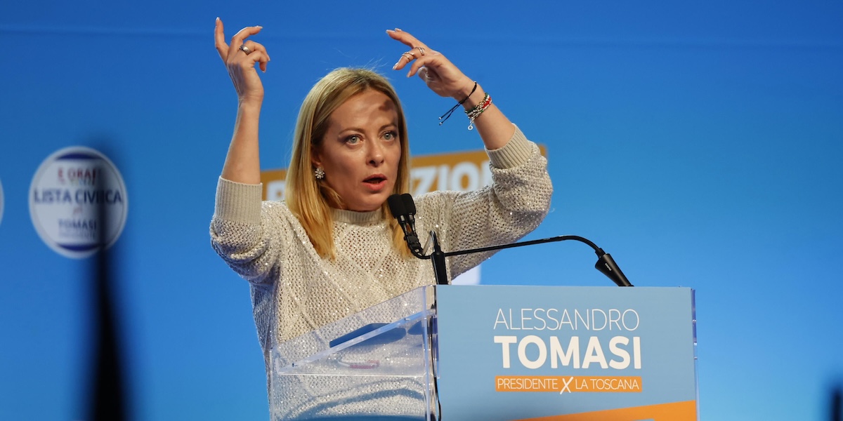 Giorgia Meloni ha paragonato la sinistra italiana ad Hamas