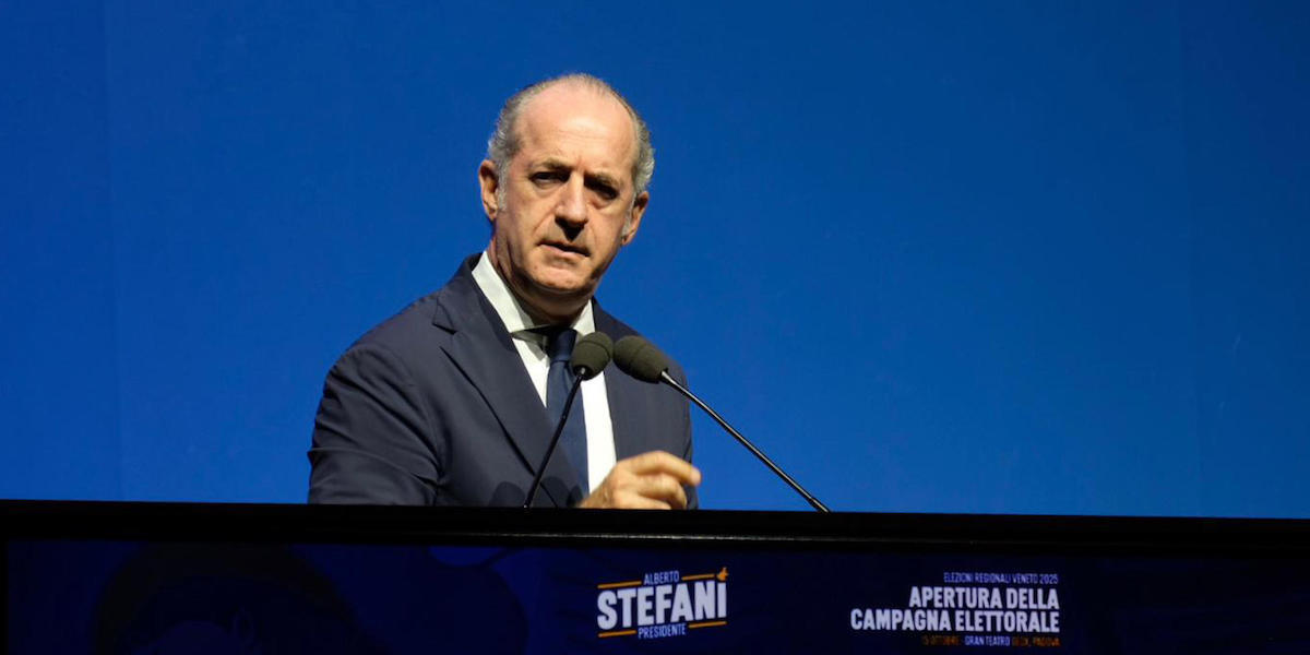 Luca Zaia si candiderà come capolista della Lega in tutte le province del Veneto