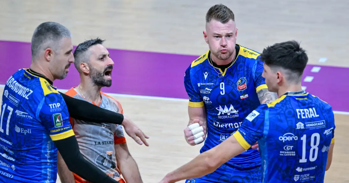 C’è di nuovo Cuneo, nella pallavolo maschile
