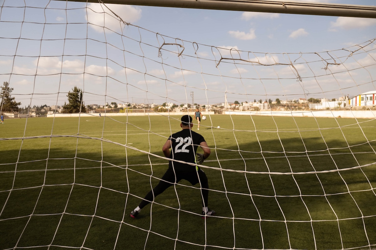 Cosa fanno i calciatori in Cisgiordania