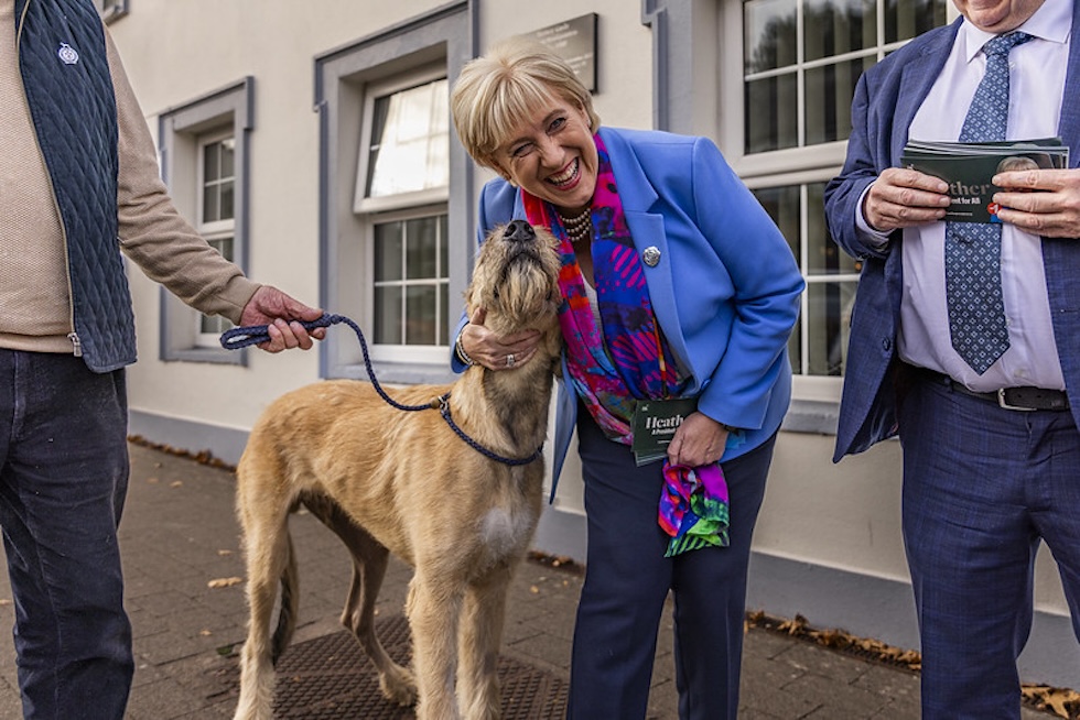 Heather Humphreys in una foto diffusa dalla sua campagna elettorale