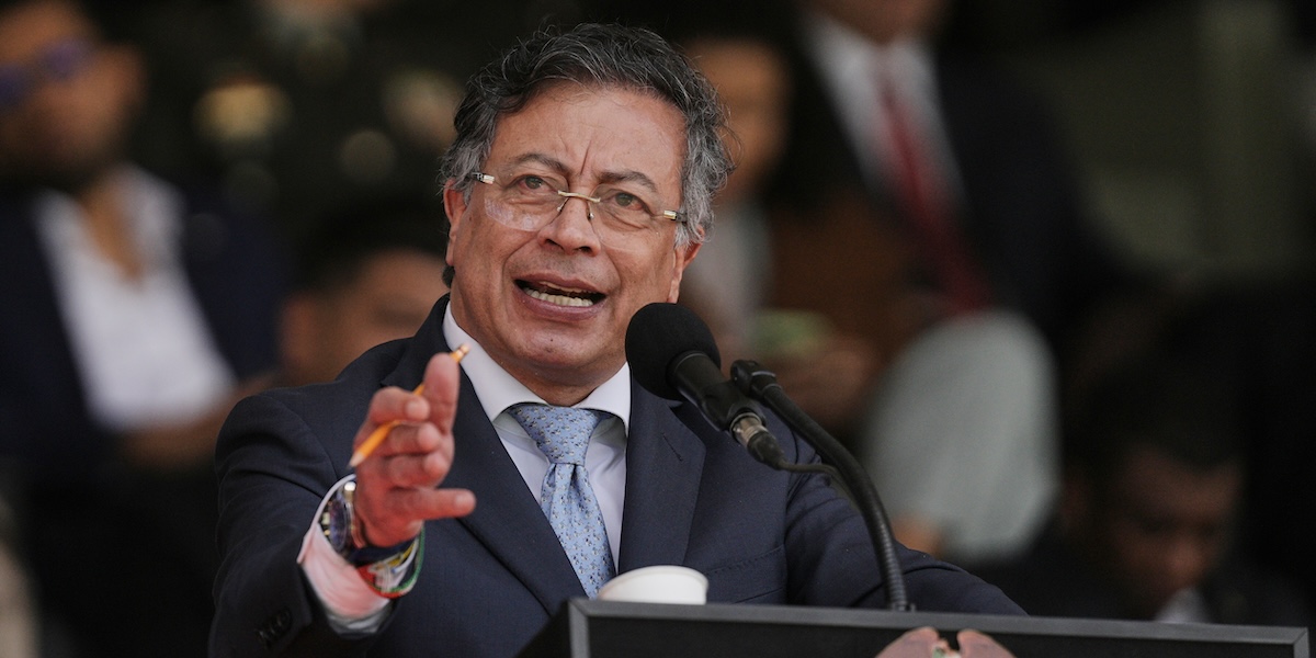 Gli Stati Uniti hanno imposto sanzioni al presidente della Colombia Gustavo Petro
