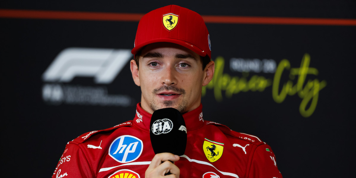 Charles Leclerc è arrivato secondo nel Gran Premio del Messico di Formula 1, vinto da Lando Norris