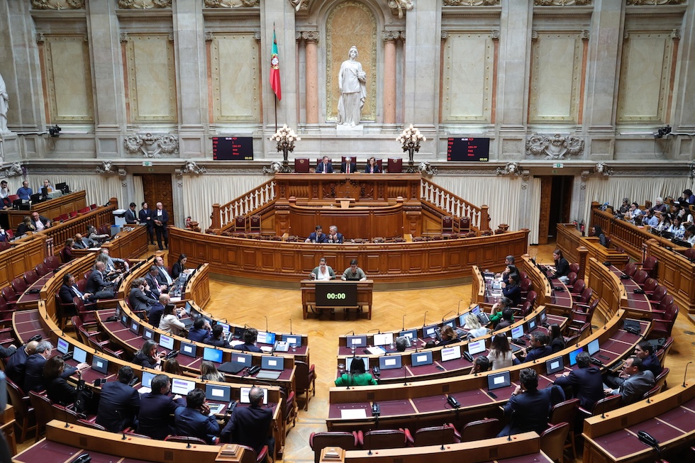Il parlamento portoghese durante una sessione dello scorso aprile