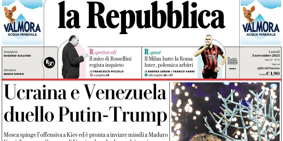 Le prime pagine di oggi