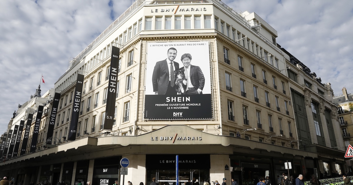 A Parigi ha aperto il criticato negozio di Shein