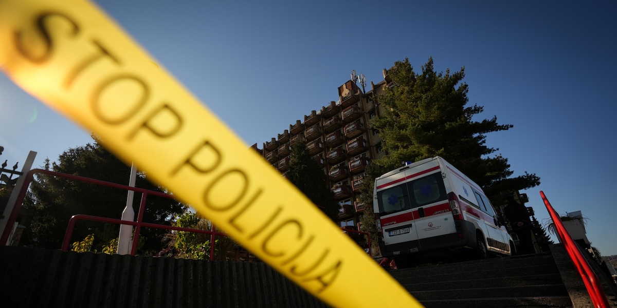 In Bosnia Erzegovina undici persone sono morte per un incendio in una casa di riposo