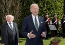 Higgins con Biden, durante la stessa visita