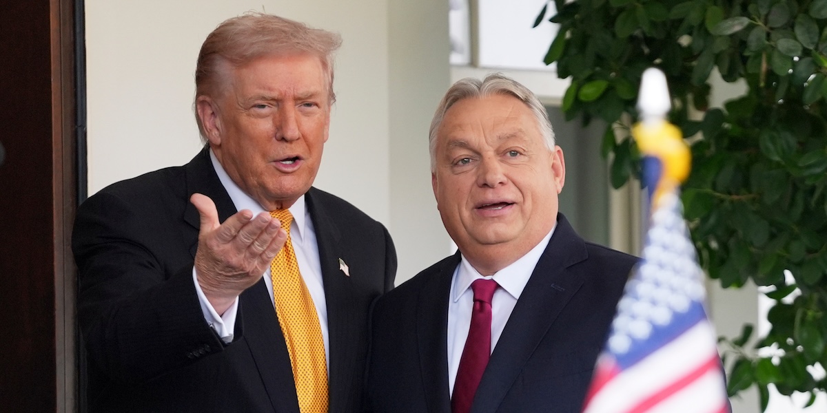 Trump ha fatto un trattamento di favore a Orbán