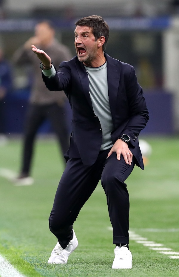 L'allenatore dell'Inter Cristian Chivu, 5 novembre 2025 (Marco Luzzani/Getty Images)